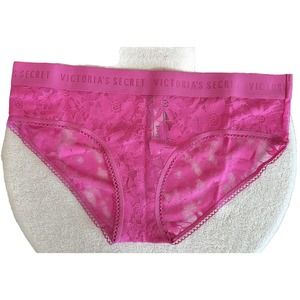 NWT, Victoria’s Secret, Women’s Pink Panty Size Medium Hipster